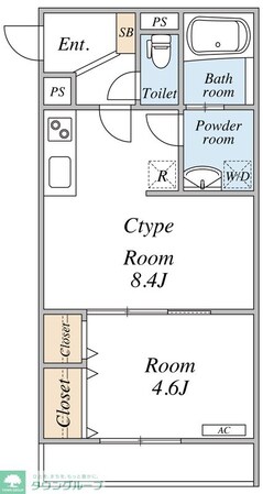 (仮称)リブリ・江戸川区西小岩(2)の物件間取画像